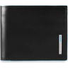 Кошелек мужской PIQUADRO Blue Square PU3891B2R/N, черный